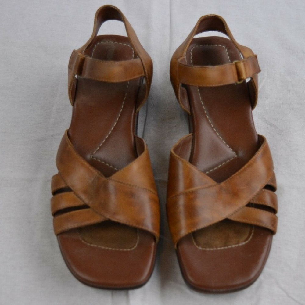 Dr. Scholls Womens Sandals Size 9 Leather Balance